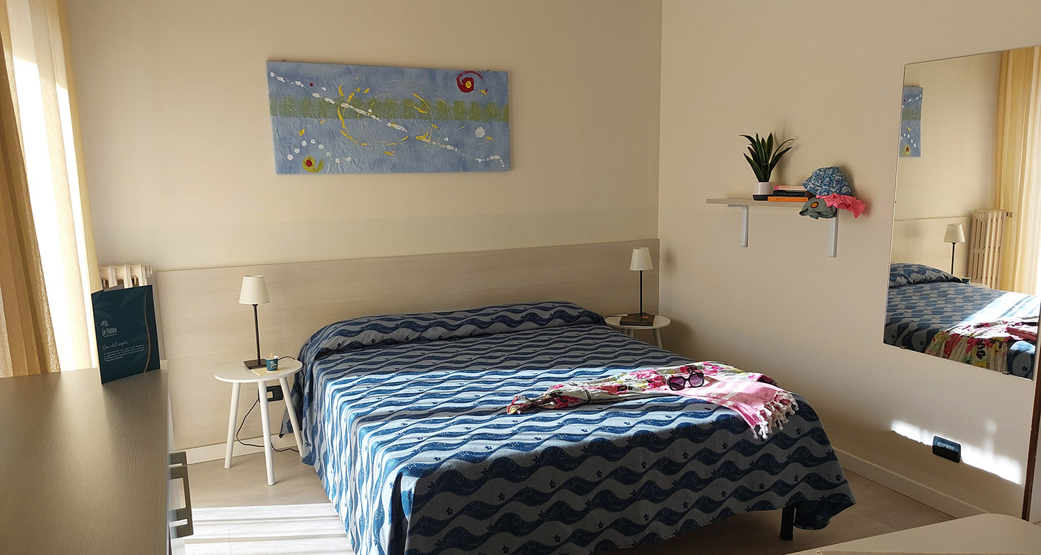 Innenbereich der Einraum-Appartement A2 in der Residenz La Palma