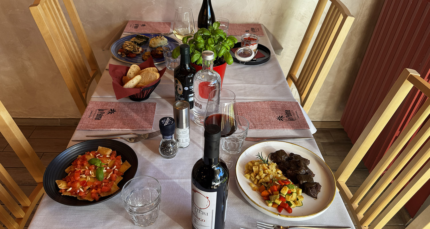 Photos de l'intérieur du Ristorante La Palma à Andora